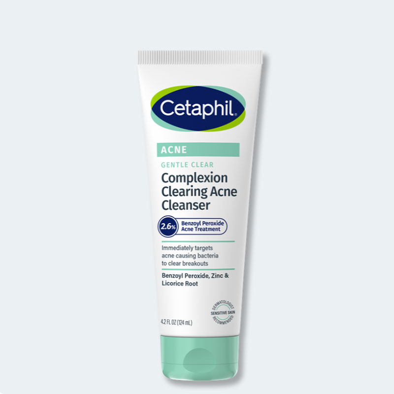 Cetaphil Gentle Clear Complexion Clearing Acne Cleanser – 124ml